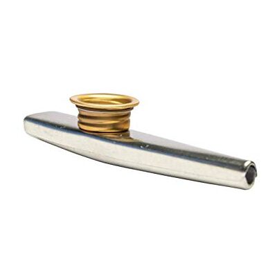 FUZEAU 5000 Kazoo van messing Mirliton voor grappige geluiden vanaf 5 jaar FUZEAU 5000 Kazoo van messing Mirliton voor grappige geluiden vanaf 5 jaar