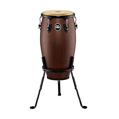 Meinl Percussion HC12VWB-M Headliner Designer Series 12-inch Conga met mandstandaard, vintage wijnvat, mat Meinl Percussion HC12VWB-M Headliner Designer Series 12-inch Conga met mandstandaard, vintage wijnvat, mat