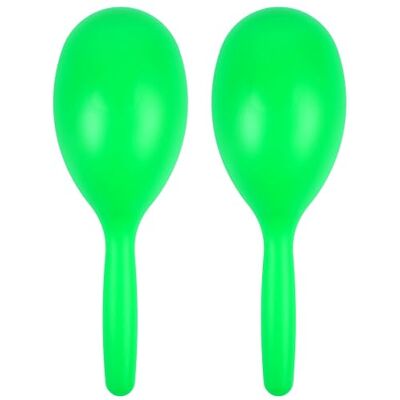 A-Star Groene Plastic Maracas Paar 20cm Shaker Rattle, Percussie Ritme Instrument A-Star Groene Plastic Maracas Paar 20cm Shaker Rattle, Percussie Ritme Instrument