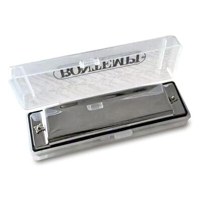 Bontempi Metalen mondharmonica met metalen tongen en harde hoes, 10 noten, muziekinstrument voor kinderen en beginners 11x3.4x2.5 cm Bontempi Metalen mondharmonica met metalen tongen en harde hoes, 10 noten, muziekinstrument voor kinderen en beginners 11x3.4x2.5 cm