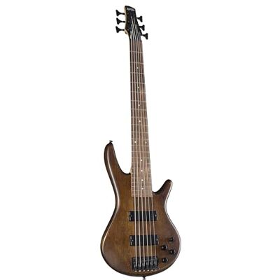 Ibanez GSR 206 B WNF Walnut Flat 6-snarige elektrische bas Ibanez GSR 206 B WNF Walnut Flat 6-snarige elektrische bas
