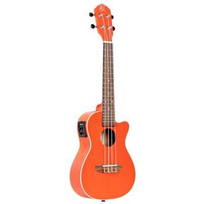 Ortega Guitars ORTEGA Earth Series Concert Ukelele 4 String Hokkaido Pumpkin Orange (RUPUKI-CE) Ortega Guitars ORTEGA Earth Series Concert Ukelele 4 String Hokkaido Pumpkin Orange (RUPUKI-CE)