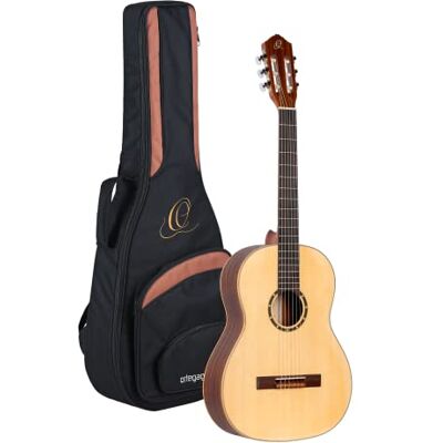 Ortega Guitars Slim Neck 4/4 Concertgitaar Family Series inclusief Gigbag Mahonie/sparren plafond (R121SN) Ortega Guitars Slim Neck 4/4 Concertgitaar Family Series inclusief Gigbag Mahonie/sparren plafond (R121SN)