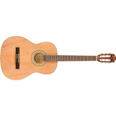 Fender FA-25N Alternative Series Classical Acoustic Guitar, Beginner Guitar, with 2-Year Warranty, Natural Fender FA-25N Alternative Series Classical Acoustic Guitar, Beginner Guitar, with 2-Year Warranty, Natural