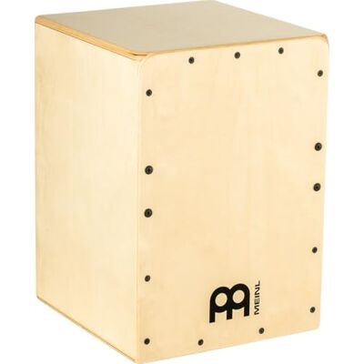 Meinl Percussion Meinl Jam Cajon drumbox voor beginners Geschikt voor spelers ca. 115cm Compact formaat voor eenvoudig transport Ideaal voor thuis en buiten Made IN EUROPE (JC50B) Meinl Percussion Meinl Jam Cajon drumbox voor beginners Geschikt voor spelers ca. 115cm Compact formaat voor eenvoudig transport Ideaal voor thuis en buiten Made IN EUROPE (JC50B)