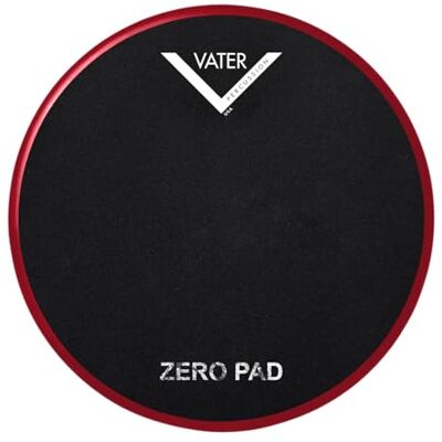 Vater Drumsticks VCBZ Chop Builder Zero Pad 11" 27.94cm Oefenpad Zwart/Rood Vater Drumsticks VCBZ Chop Builder Zero Pad 11" 27.94cm Oefenpad Zwart/Rood