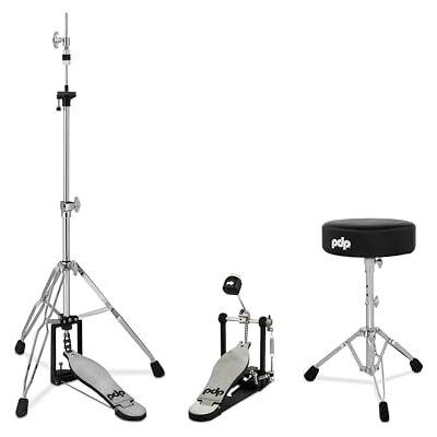 Pacific Drums 700 3-Pc Hardware Pack, Single Pedal Pacific Drums 700 3-Pc Hardware Pack, Single Pedal