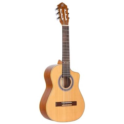 Ortega Guitars Concertgitaar Requinto Series deep body inclusief Gigbag Cederhout/Sapele (RQC25) Ortega Guitars Concertgitaar Requinto Series deep body inclusief Gigbag Cederhout/Sapele (RQC25)