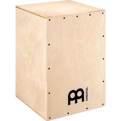 Meinl Percussion Headliner Cajon Instrument HCAJ100NT, compacte trommelkist met snare en bassgeluid, slagvlak Baltisch berkenhout Meinl Percussion Headliner Cajon Instrument HCAJ100NT, compacte trommelkist met snare en bassgeluid, slagvlak Baltisch berkenhout