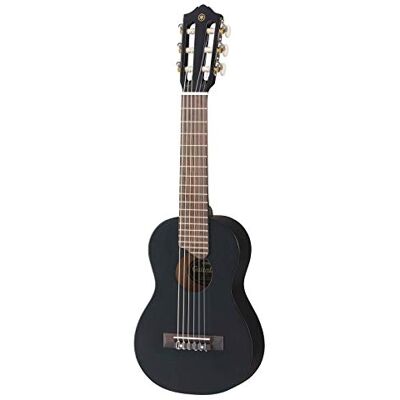 Yamaha GGL1BL Acoustic Guitalele, Hybride Gitaar en Ukelele, 70 cm, met 6 Snaren (3 Nylon/3 Metaal Omspon), Tas, Zwart Yamaha GGL1BL Acoustic Guitalele, Hybride Gitaar en Ukelele, 70 cm, met 6 Snaren (3 Nylon/3 Metaal Omspon), Tas, Zwart