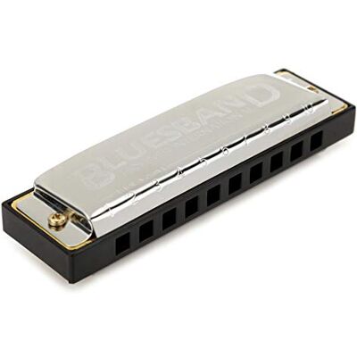 Hohner 1501BX Bluesband Sleutel van C Harmonica, Zwart Hohner 1501BX Bluesband Sleutel van C Harmonica, Zwart