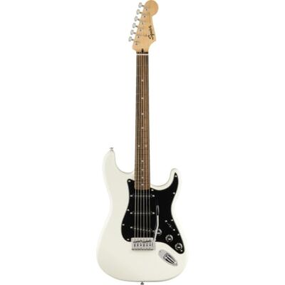 Fender FSR Squier Sonic Stratocaster, laurier toets, zwarte slagplaat, Arctic White Fender FSR Squier Sonic Stratocaster, laurier toets, zwarte slagplaat, Arctic White