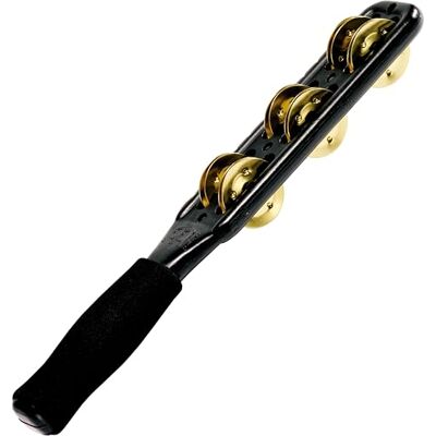 Meinl Percussion Professionele Jingle Stick 2-rijige klem ABS kunststof/messing, zwart/goud (JG1B-BK) Meinl Percussion Professionele Jingle Stick 2-rijige klem ABS kunststof/messing, zwart/goud (JG1B-BK)
