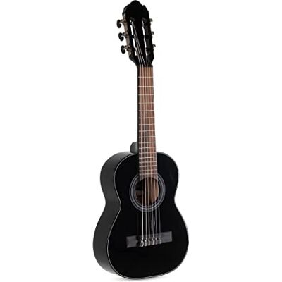 GEWA klassieke gitaar Student Zwart 1/4 Sparrenhouten top Hoogglans GEWA klassieke gitaar Student Zwart 1/4 Sparrenhouten top Hoogglans