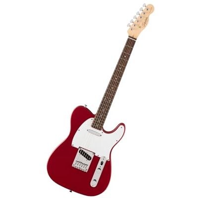 Fender Squier Debut Series Telecaster® Electric Guitar, Beginner Guitar, with 2-Year warranty, Satin Dakota Red Fender Squier Debut Series Telecaster® Electric Guitar, Beginner Guitar, with 2-Year warranty, Satin Dakota Red