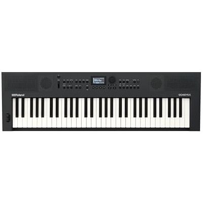 Roland GO:KEYS 5 Music Creation Keyboard 61-Noten Klavier ZEN-Core Engine met Meer dan 1.000 Ingebouwde Sounds Geïntegreerde Stereo Speakers Microfooningang – Grafiet Roland GO:KEYS 5 Music Creation Keyboard 61-Noten Klavier ZEN-Core Engine met Meer dan 1.000 Ingebouwde Sounds Geïntegreerde Stereo Speakers Microfooningang – Grafiet