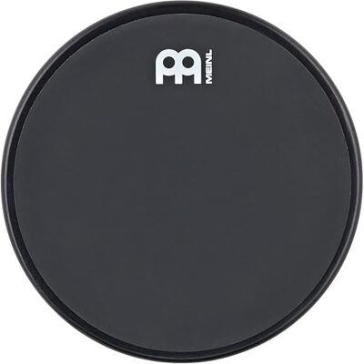 Meinl Percussion 6" Drum Practice Pad, Siliconen Stand Monteerbaar Enkelzijdig met Medium Rebound en Stil Plakken voor Drummers Meinl Percussion 6" Drum Practice Pad, Siliconen Stand Monteerbaar Enkelzijdig met Medium Rebound en Stil Plakken voor Drummers
