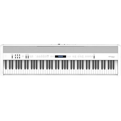 Roland FP-60X Digital Piano–elektronisch klavier met 88 toetsen, een draagbare piano met topprestaties, wit Roland FP-60X Digital Piano–elektronisch klavier met 88 toetsen, een draagbare piano met topprestaties, wit