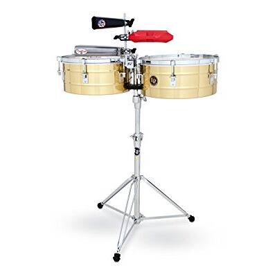 Latin Percussion LP Timbales Tito Puente Massief Messing 14"/15" LP257-B Latin Percussion LP Timbales Tito Puente Massief Messing 14"/15" LP257-B