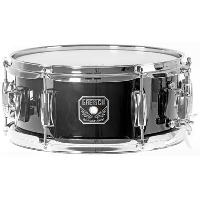 Gretsch SD Snare Drum Black Hawk Mighty Mini Full Range 7-laags populieren ketel Chrome hardware zwart 12"x5,5" BH-5512-BK Gretsch SD Snare Drum Black Hawk Mighty Mini Full Range 7-laags populieren ketel Chrome hardware zwart 12"x5,5" BH-5512-BK