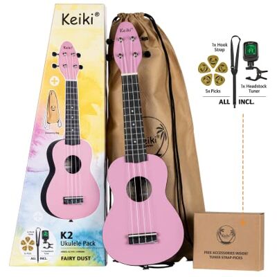 Ortega Guitars UKULELE SET, SOPRANO KEIKI Ortega Guitars UKULELE SET, SOPRANO KEIKI