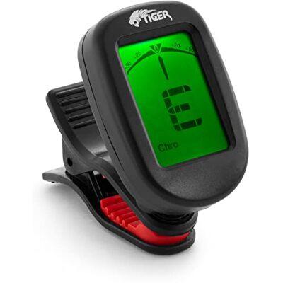 Tiger Ct-99 Gitaarstemmer, clip-on chromatische stemapparaat voor elektrische gitaar, akoestisch, bas, ukelele, viool, banjo Voor gitaar, bas, ukelele, viool en banjo, nauwkeurige stemming, snel en eenvoudig te bedienen. Tiger Ct-99 Gitaarstemmer, clip-on chromatische stemapparaat voor elektrische gitaar, akoestisch, bas, ukelele, viool, banjo Voor gitaar, bas, ukelele, viool en banjo, nauwkeurige stemming, snel en eenvoudig te bedienen.