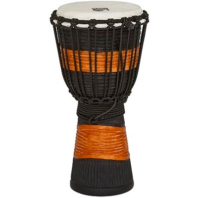 TOCA Djembé 8" Street Series met de hand gesneden, geitenvel TSSDJ-SB Black Stain TOCA Djembé 8" Street Series met de hand gesneden, geitenvel TSSDJ-SB Black Stain