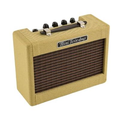 Fender ® Mini `57 Twin Amp Meerkleurig Mini-gitaarversterker, hoofdtelefoonaansluiting, batterij- of netvoeding, klassiek '57 Twin-geluid Fender ® Mini `57 Twin Amp Meerkleurig Mini-gitaarversterker, hoofdtelefoonaansluiting, batterij- of netvoeding, klassiek '57 Twin-geluid