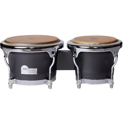 TOCA Bongo Custom Deluxe 7“ & 8,5” Mat Grijs 4600-MG TOCA Bongo Custom Deluxe 7“ & 8,5” Mat Grijs 4600-MG
