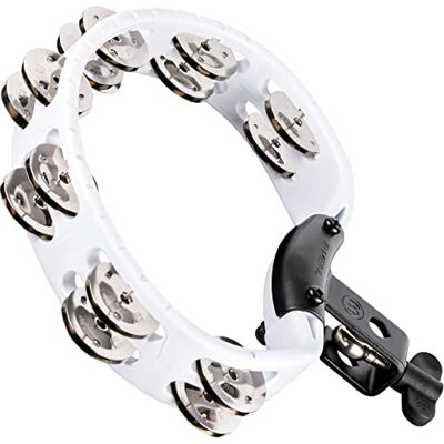 Meinl Percussion Meinl Percussie Headliner monteerbare tamboerijn, halve maanvorm met synthetisch frame NIET gemaakt in China dubbele rij jingles, 2 jaar garantie (HTMT2WH) Meinl Percussion Meinl Percussie Headliner monteerbare tamboerijn, halve maanvorm met synthetisch frame NIET gemaakt in China dubbele rij jingles, 2 jaar garantie (HTMT2WH)