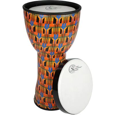 TOCA Nesting Drums Freestyle II Djembe, Maat 12", Kente Doek, TSSND-12K-FP TOCA Nesting Drums Freestyle II Djembe, Maat 12", Kente Doek, TSSND-12K-FP