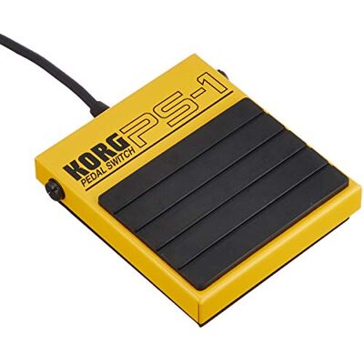 Korg PS1 metalen enkelvoudige kortstondige voetschakelaar Korg PS1 metalen enkelvoudige kortstondige voetschakelaar