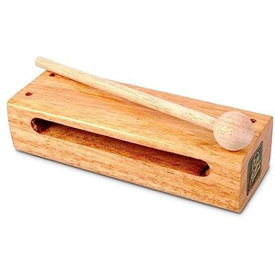 Latin Percussion LP LP860400 Aspire Wood Block met Striker groot Latin Percussion LP LP860400 Aspire Wood Block met Striker groot