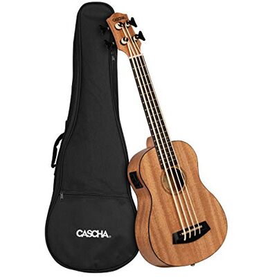 CASCHA HH 2175 Electro-Acoustic Bass Ukelele CASCHA HH 2175 Electro-Acoustic Bass Ukelele