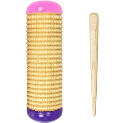 A-Star Houten Shaker Maraca Guiro Schraper met Klopper Ritme Percussie Instrument A-Star Houten Shaker Maraca Guiro Schraper met Klopper Ritme Percussie Instrument