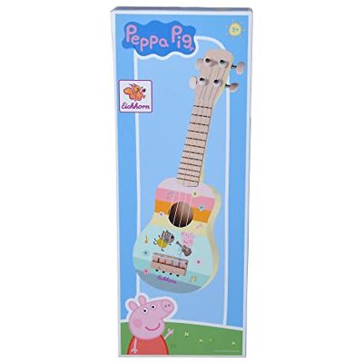 Eichhorn Peppa Pig Holz Ukulele 43cm Eichhorn Peppa Pig Holz Ukulele 43cm