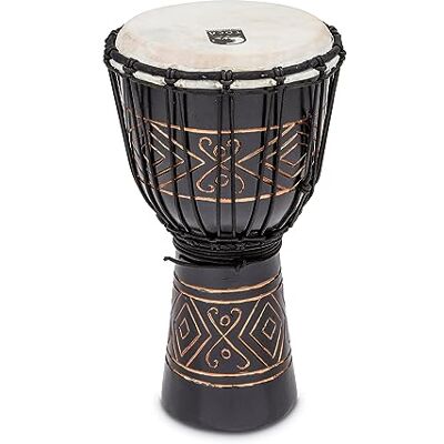 TOCA Djembe 8" Street Series met de hand gesneden, geitenvel TSSDJ-SBO Black Onyx TOCA Djembe 8" Street Series met de hand gesneden, geitenvel TSSDJ-SBO Black Onyx