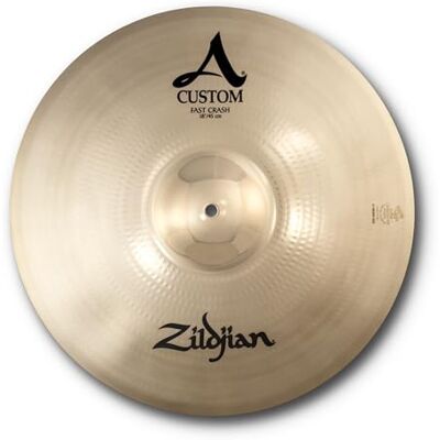 Zildjian A-Custom Fast Crash 18" Brilliant Finish Crash bekken Zildjian A-Custom Fast Crash 18" Brilliant Finish Crash bekken