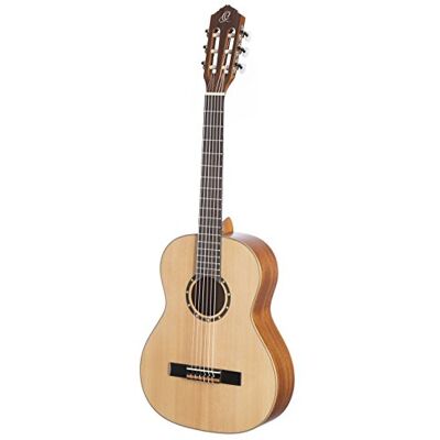 Ortega Guitars Concertgitaar 3/4 maat linkshandig Family Series inclusief Gigbag mahonie/sparren top (R121L-3/4) Ortega Guitars Concertgitaar 3/4 maat linkshandig Family Series inclusief Gigbag mahonie/sparren top (R121L-3/4)