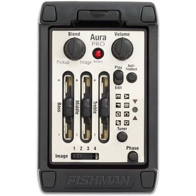 Fishman Aura Pro Preamp aan boord smal formaat Fishman Aura Pro Preamp aan boord smal formaat