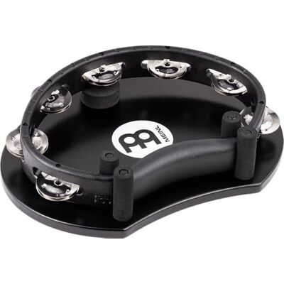 Meinl Percussion Tambourine Holder Set Voettambourine Set met Meinl Headliner Tambourine en bodemhouder Baltische berk, zwart (MPTHS) Meinl Percussion Tambourine Holder Set Voettambourine Set met Meinl Headliner Tambourine en bodemhouder Baltische berk, zwart (MPTHS)