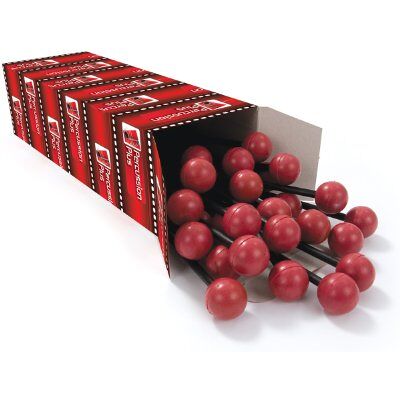 Percussion Plus PP383 Chime Bar Beaters Pack van 25 Kloppers, Rood Percussion Plus PP383 Chime Bar Beaters Pack van 25 Kloppers, Rood