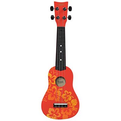 First Act Discovery Jazwares Act Discovery FG4124 Ukelele, oranje/rood/geel First Act Discovery Jazwares Act Discovery FG4124 Ukelele, oranje/rood/geel