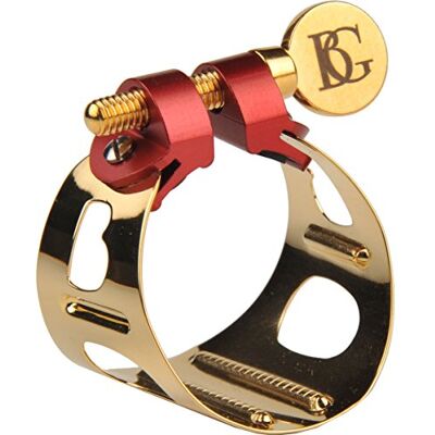 BG Goud geschilderde Duo rietbinder tenorsax BG Goud geschilderde Duo rietbinder tenorsax
