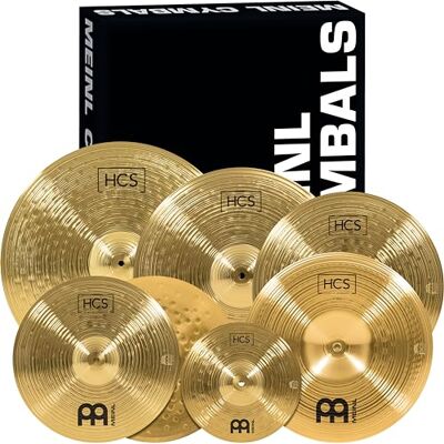Meinl Percussion Meinl Cymbals HCS-SCS Bekkenset HCS/HCS10S/HCS14HHCS16C/HCS16CH/HCS18C/HCS20R Meinl Percussion Meinl Cymbals HCS-SCS Bekkenset HCS/HCS10S/HCS14HHCS16C/HCS16CH/HCS18C/HCS20R
