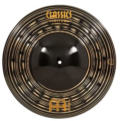 Meinl Percussion Meinl Classics Custom Dark 18 inch (45,72 cm) bekken Ride Heavy Big Bell voor batterij B10 brons, donkere afwerking, gemaakt in Duitsland (CC18HBBDAR) Meinl Percussion Meinl Classics Custom Dark 18 inch (45,72 cm) bekken Ride Heavy Big Bell voor batterij B10 brons, donkere afwerking, gemaakt in Duitsland (CC18HBBDAR)