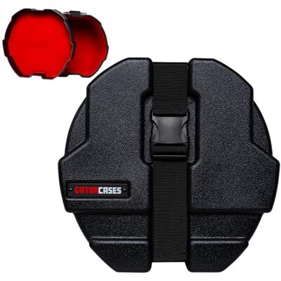 Gator Cases Grooves Roto Tom Case 8''x8'', bijzonder slijtvast, duurzaam, weerbestendig, zwart (GPC0808) Gator Cases Grooves Roto Tom Case 8''x8'', bijzonder slijtvast, duurzaam, weerbestendig, zwart (GPC0808)