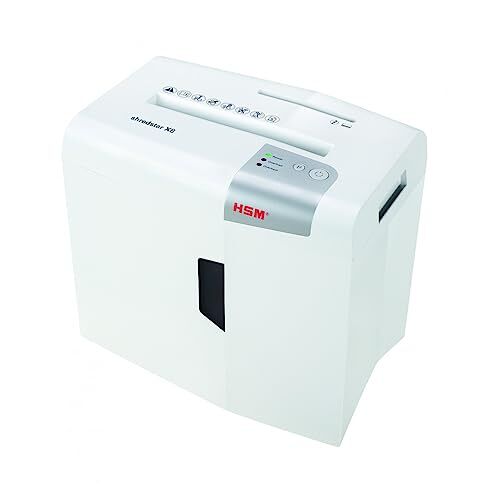 HSM shredstar X8 Papierversnipperaar, veiligheidsniveau P-4, 8 vellen (deeltjessnijden) met CD-versnipperaar