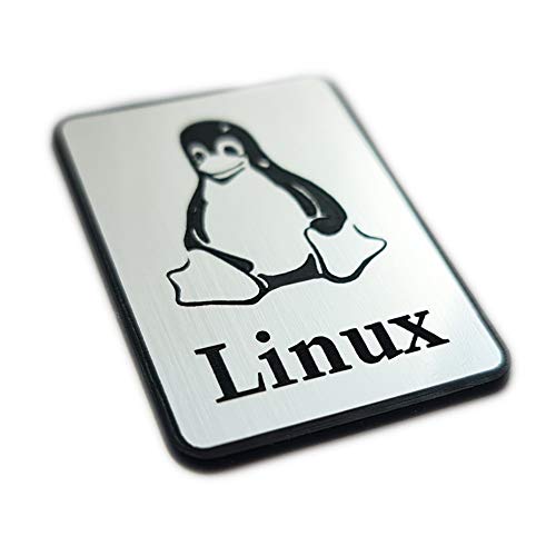 Evelin Logo's Linux Sticker Case Badge 35 mm x 25 mm