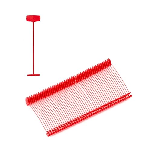 Pokornys 1000 nietdraden 25 mm rood voor etiketteerpistool standaard nietmachine etiketteerapparaat aanschietpistool Tag Pins [FS25-rood]